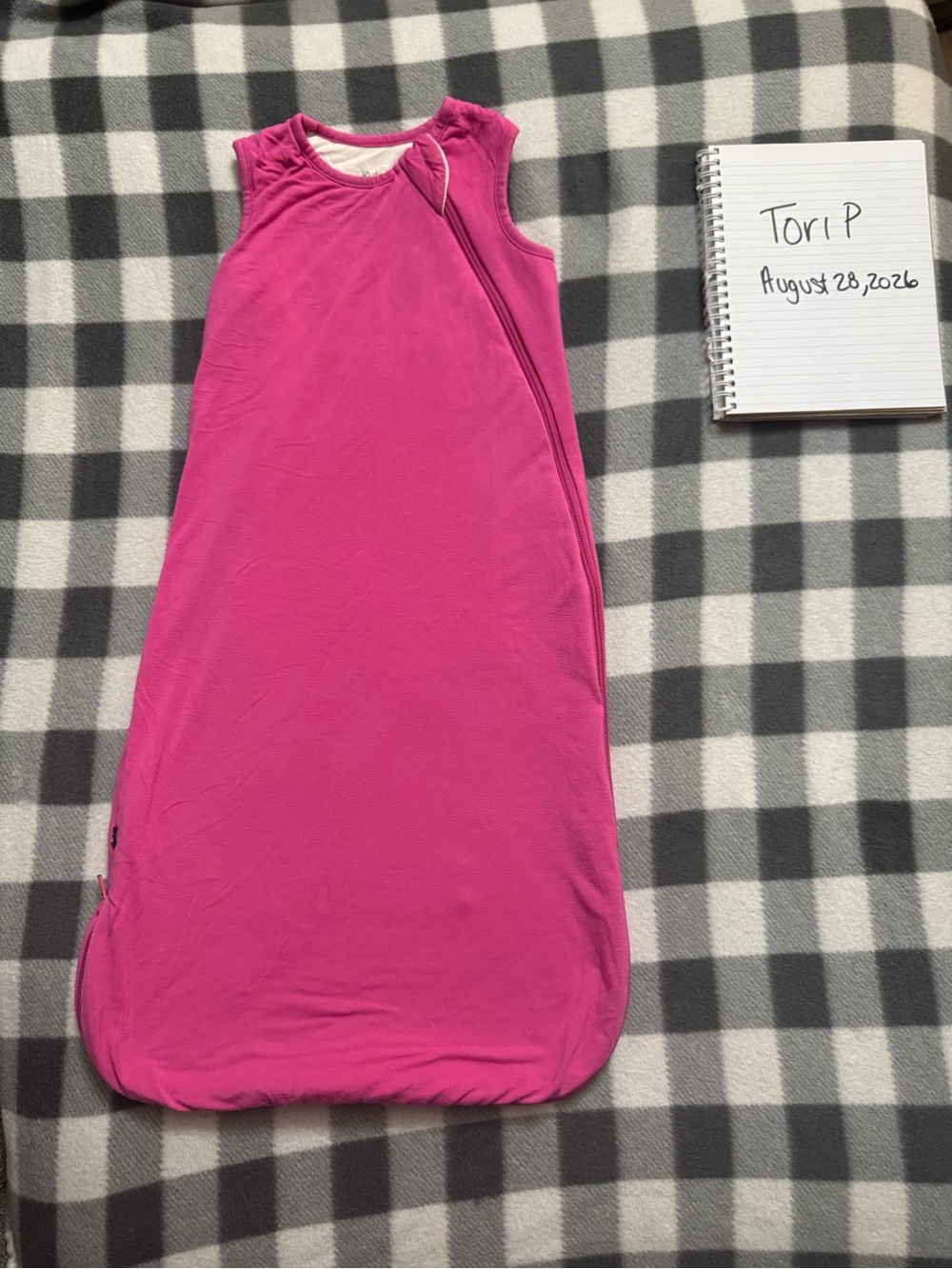 Kyte BABY Pink Sleeveless Sleep Sack